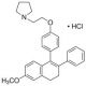Nafoxidine hydrochloride (CAS 1847-63-8) - chemical structure image