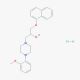 Naftopidil hydrochloride (CAS 57149-07-2 (free base)) - chemical structure image