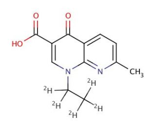 Nalidixic Acid-d5 - chemical structure image