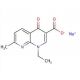 Nalidixic acid sodium salt (CAS 3374-05-8) - chemical structure image