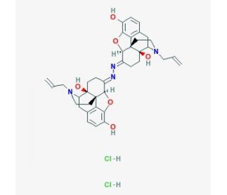 Naloxonazine dihydrochloride (CAS 82824-01-9) - chemical structure image
