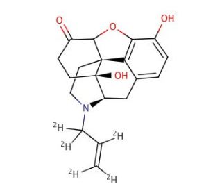 Naloxone-d5 (CAS 1261079-38-2) - chemical structure image