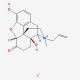 Naloxone methiodide (CAS 93302-47-7) - chemical structure image