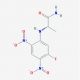 Nα-(2,4-Dinitro-5-fluorophenyl)-L-alaninamide (CAS 95713-52-3) - chemical structure image