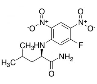 Nalpha-(5-Fluoro-2,4-dinitrophenyl)-D-leucinamide (CAS 178065-30-0) - chemical structure image