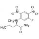 Nalpha-(5-Fluoro-2,4-dinitrophenyl)-D-leucinamide (CAS 178065-30-0) - chemical structure image