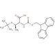 Nalpha-9-Fluorenylmethoxycarbonyl-O-t-butyl-D-allo-threonine (CAS 170643-02-4) - chemical structure image