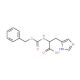 N(α)-Benzyloxycarbonyl-D-histidine (CAS 67424-93-5) - chemical structure image