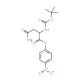 Nalpha-Boc-D-asparagine 4-nitrophenyl ester (CAS 104199-82-8) - chemical structure image