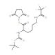Nalpha-Boc-Nepsilon-trifluoroacetyl-L-lysine N-hydroxysuccinimide ester (CAS 34695-46-0) - chemical structure image