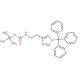 Nα-Boc-Nt-tritylhistamine (CAS 327160-17-8) - chemical structure image