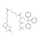 Nα-Boc-S-trityl-L-N-cysteinyl-N′-biotinyl-ethylenediamine (CAS 508234-94-4) - chemical structure image