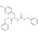 Nalpha-Carbobenzoxy-L-tyrosine-benzyl ester (CAS 5513-40-6) - chemical structure image