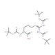 Nα,Nω,Nω′-Tris-Boc-L-argininee (CAS 97745-69-2) - chemical structure image