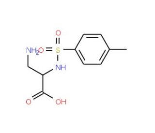 N&alpha;-Tosyl-L-&alpha;,&beta;-diaminopropionic Acid (CAS 21753-19-5) - chemical structure image