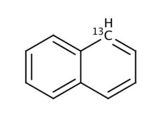 Naphthalene-1-13C (CAS 20526-83-4) - chemical structure image