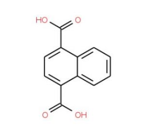 Naphthalene-1,4-dicarboxylic acid (CAS 605-70-9) - chemical structure image