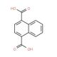Naphthalene-1,4-dicarboxylic acid (CAS 605-70-9) - chemical structure image
