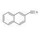Naphthalene-2-carbonitrile (CAS 613-46-7) - chemical structure image