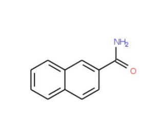 Naphthalene-2-carboxamide (CAS 2243-82-5) - chemical structure image