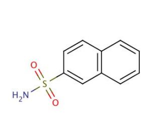 Naphthalene-2-sulfonamide (CAS 1576-47-2) - chemical structure image