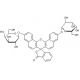Naphthofluorescein di-(β-D-galactopyranoside) (CAS 133551-98-1) - chemical structure image