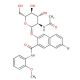 Naphthol AS-BI N-acetyl-β-D-glucosaminide (CAS 3395-37-7) - chemical structure image