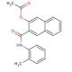 Naphthol AS-D acetate (CAS 528-66-5) - chemical structure image