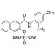 Naphthol AS-MX phosphate disodium salt (CAS 96189-12-7) - chemical structure image