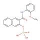 Naphthol AS-OL phosphate (CAS 84522-15-6) - chemical structure image