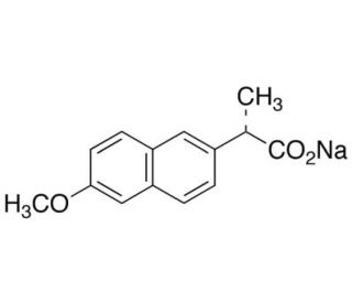 Naproxen Sodium Salt (CAS 26159-34-2) - chemical structure image