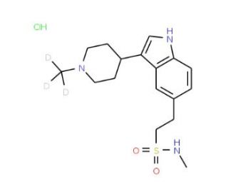 Naratriptan Hydrochloride - Labeled d3 (CAS 143388-64-1 (unlabeled)) - chemical structure image