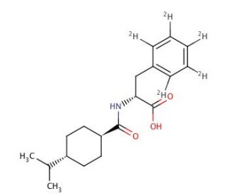 Nateglinide-phenyl-d5 - chemical structure image