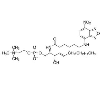 NBD C6-Sphingomyelin (CAS 94885-04-8) - chemical structure image