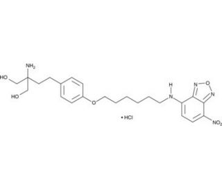 NBD-FTY720 phenoxy (hydrochloride) - chemical structure image