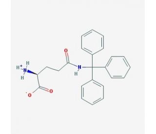 N<sup>d</sup>-Trityl-L-glutamine (CAS 102747-84-2) - chemical structure image