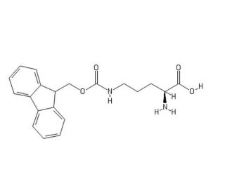 N&delta;-Fmoc-L-ornithine (CAS 147071-84-9) - chemical structure image
