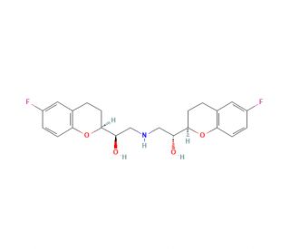 (&plus;)-Nebivolol (CAS 118457-15-1) - chemical structure image