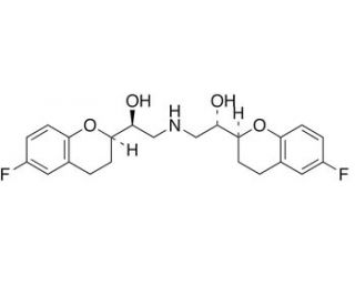(−)-Nebivolol (CAS 118457-16-2) - chemical structure image