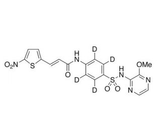 Necrosulfonamide-d4 (CAS 432531-71-0) - chemical structure image