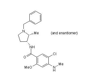 Nemonapride (CAS 75272-39-8) - chemical structure image