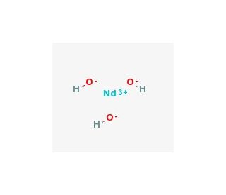 Neodymium hydroxide (CAS 16469-17-3) - chemical structure image