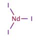 Neodymium(III) iodide (CAS 13813-24-6) - chemical structure image