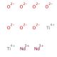 Neodymium(III) titanate (CAS 12058-94-5) - chemical structure image