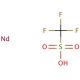 Neodymium(III) trifluoromethanesulfonate (CAS 34622-08-7) - chemical structure image