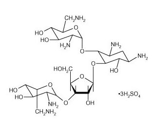 Neomycin sulfate (CAS 1405-10-3) - chemical structure image