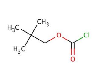 Neopentyl chloroformate (CAS 20412-38-8) - chemical structure image