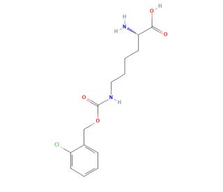 Nε-2-Chloro-Z-L-lysine (CAS 42390-97-6) - chemical structure image