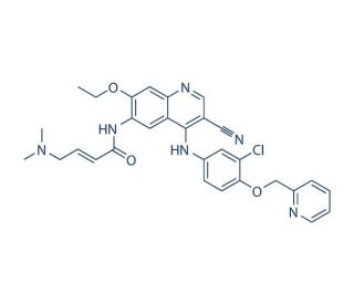 Neratinib (CAS 698387-09-6) - chemical structure image