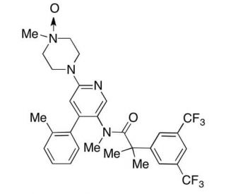 Netupitant N-Oxide (CAS 910808-11-6) - chemical structure image